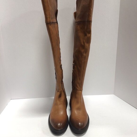 Franco Sarto Brown Over the Knee Boots - Picture 3 of 7